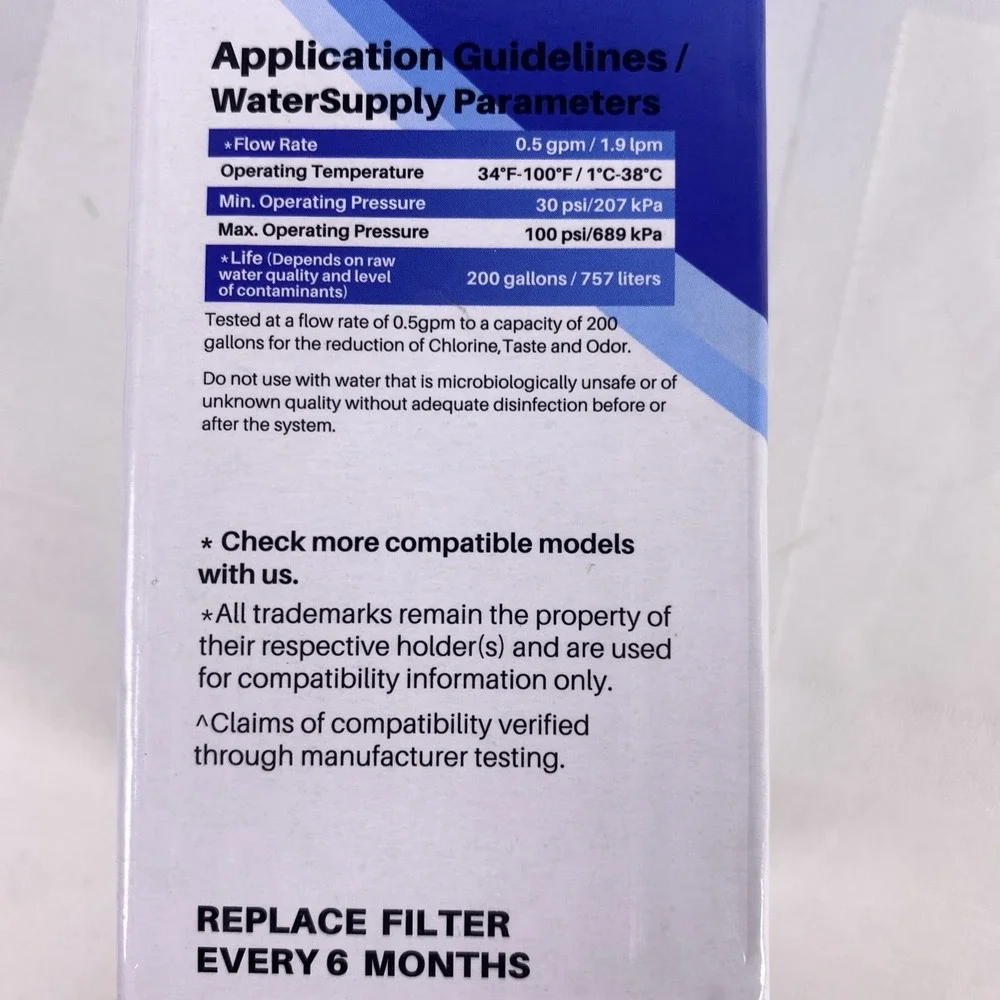 ICEPURE RWF1200A (2 Pack)‎ Refrigerator Water Filter  (2 Pack)